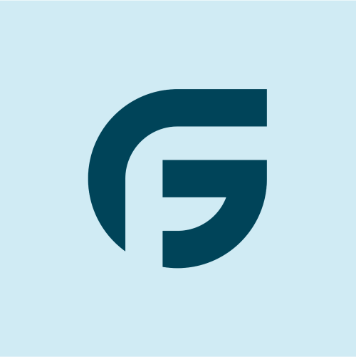 Gilbert Family logo blue square