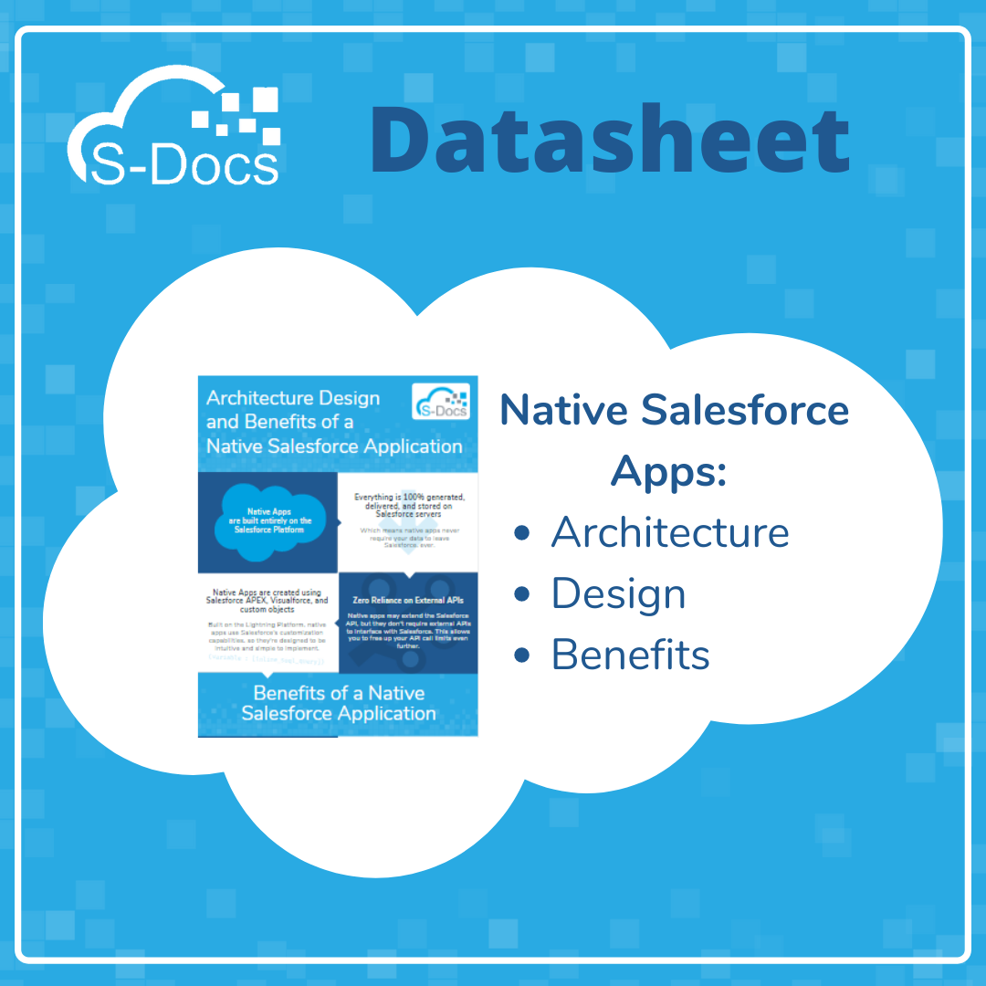 Salesforce datasheet graphic